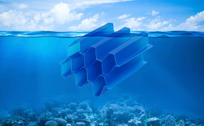 Supporto per coloni Blue Tube